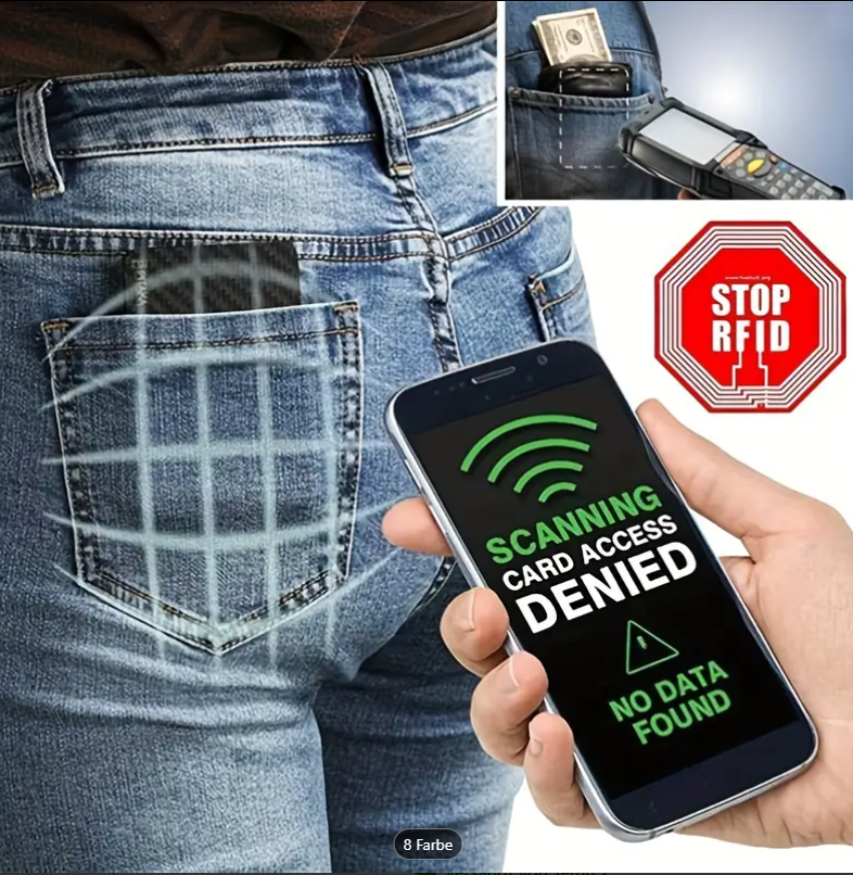 Premium RFID-blockierende Geldbörse aus Aluminiumlegierung